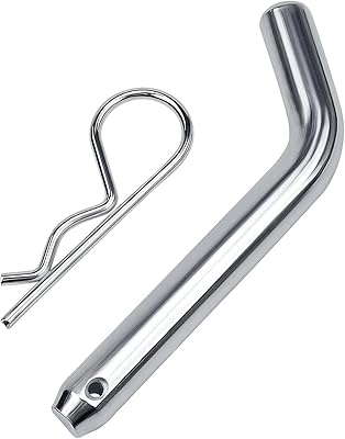 Goupille d'attelage et pince d'attelage de remorque électrique avec tête rainurée, diamètre 5/8"