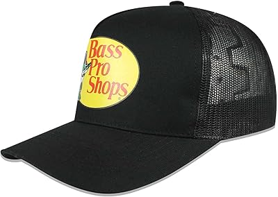 Chapeau de camionneur bass pro shops pour hommes - taille unique fermeture snapback