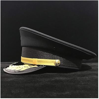 Zd-dz chapeau militaire pour hommes allemagne chapeau militaire visière chapeau de l'armée lunettes