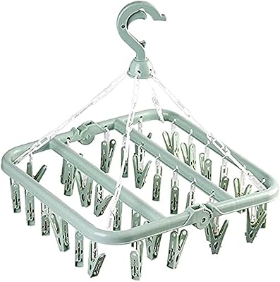 Étendoir à linge pliable emand avec 32 clips, étendoir à linge pour bébé, cintres à linge pour sécher les chaussettes, serviettes, soutiens-gorge, couches, vêtements de bébé. DIAYTAR COTE D'IVOIRE est une boutique en ligne généraliste qui propose plus de 300 000 références de produits pour satisfaire tous les besoins de ses clients. En tant que leader du marché en Côte d'Ivoire, DIAYTAR COTE D'IVOIRE offre une expérience d'achat en ligne fiable et sécurisée. Les clients peuvent trouver tout ce qu'ils cherchent, des produits électroniques aux articles de maison, en passant par les vêtements et les accessoires.