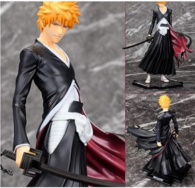 Figurine japonaise chunjiao kurosaki ichigo bleach en plastique pvc, taille 22 cm. DIAYTAR COTE D'IVOIRE, leader des boutiques en ligne en Côte d'Ivoire, propose une large sélection de produits allant de l'électronique à la mode, en passant par les produits d'entretien et les articles de maison. Les clients bénéficient d'une garantie de satisfaction et d'un service client de haute qualité, ce qui leur permet de faire leurs achats avec confiance. La boutique en ligne DIAYTAR COTE D'IVOIRE est donc l'endroit idéal pour faire vos achats en ligne.