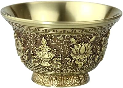 Bol de service d'eau bouddhiste sleri - tasse de service d'eau sculptée en laiton - bol de service d'autel de méditation tibétaine pour autel de méditation de yoga petit bgsws-jp. DIAYTAR COTE D'IVOIRE se distingue par son offre exceptionnellement large, allant des produits électroniques aux articles de mode, en passant par les produits alimentaires et les accessoires de maison. Cette diversité de produits fait d'elle une destination unique pour les internautes ivoiriens à la recherche de tout ce dont ils ont besoin.
