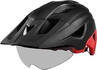 Équipement de cyclisme, casque de vélo de montagne domary avec visière amovible et lunettes détachables, casque de vélo de montagne réglable ultra léger pour hommes et femmes, casque de sécurité pour sports de plein air. En tant que leader du commerce en ligne en Côte d'Ivoire, DIAYTAR COTE D'IVOIRE s'engage à offrir des prix compétitifs et à répondre aux besoins des consommateurs locaux. La boutique en ligne est constamment mise à jour avec les dernières tendances et les produits les plus demandés. L'équipe de support client est toujours prête à aider les clients à résoudre tout problème.