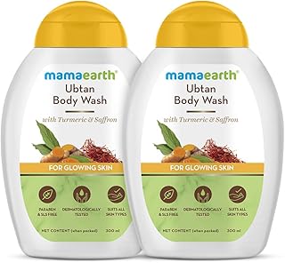 Nettoyant pour le corps mamaearth ubtan au curcuma et au safran pour une peau éclatante (lot de 2) - 300 ml. DIAYTAR COTE D'IVOIRE se distingue par son engagement envers l'innovation et la satisfaction client. La boutique en ligne propose régulièrement des promotions et des réductions spéciales pour rendre le shopping plus accessible à tous. Grâce à son interface utilisateur intuitive et à sa navigation simplifiée, les clients peuvent facilement parcourir le site et trouver leurs produits préférés en un rien de temps.