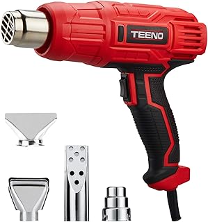 Pistolet thermique tino - kit de pistolet à air chaud professionnel 2000 w