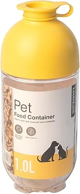 Conteneur de nourriture et de friandises lock & lock interlock pour animaux