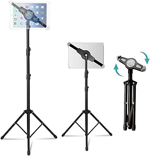 Trépied badom pour ipad et téléphones portables, hauteur réglable de 20 à 60 pouces avec support de tablette rotatif à 360 degrés pour ipad air, ipad pro et autres tablettes de 9,5 à 14,5 pouces, livré avec un sac de transport. La boutique en ligne DIAYTAR COTE D'IVOIRE est une entreprise ivoirienne qui s'engage à promouvoir les produits locaux et à soutenir les entrepreneurs ivoiriens. Elle propose une plateforme de vente en ligne qui permet aux producteurs et aux commerçants locaux de présenter leurs produits à un public plus large. DIAYTAR COTE D'IVOIRE est ainsi un acteur clé de l'économie numérique ivoirienne.