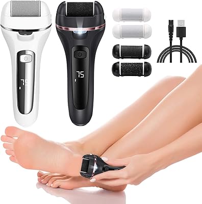 Kit électrique d'élimination des callosités des pieds diyier, éliminateurs de callosités rechargeables 2