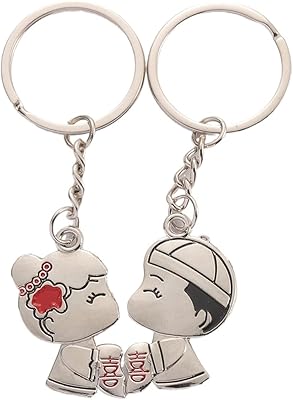 Yiouyi porte-clés, couple porte-clés dessin animé mariée/marié baiser porte-clés amoureux amour porte-clés souvenirs couple cadeau saint valentin. La boutique en ligne DIAYTAR COTE D'IVOIRE est équipée d'un système de paiement sécurisé et d'un service client de qualité, pour garantir une expérience d'achat en ligne sans souci. Les clients peuvent contacter le service client pour tout renseignement ou pour résoudre un problème éventuel. DIAYTAR COTE D'IVOIRE est déterminée à offrir les meilleurs services à ses clients et à les satisfaire pleinement.