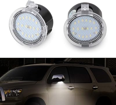 Kit d'éclairage de rétroviseur latéral led game pro pour toyota tundra 2007-2019, toyota