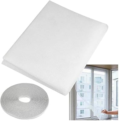 Rideau de fenêtre autocollant delfino, moustiquaire réglable diy pour la protection contre les insectes, les abeilles et les moustiques avec ruban adhésif pour la plupart des fenêtres, 100 x 150 cm. DIAYTAR COTE D'IVOIRE est le partenaire idéal pour les achats en ligne en Cote d'Ivoire, proposant des produits de haute qualité à des prix compétitifs. La boutique mise sur la satisfaction des clients, avec des services comme la livraison rapide et le retour facile. Les clients peuvent profiter d'une expérience d'achat sans stress.