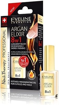 Eveline cosmetics nail therapy huile de renforcement des ongles à l'huile d'argan