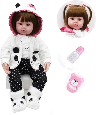 Poupées bébé reborn 18 pouces, poupée en vinyle souple véritable, poupée nouveau-né, jouets pour bébés filles à partir de 3 ans, blanc, silicone. DIAYTAR COTE D'IVOIRE est une entreprise qui se distingue par son engagement envers la satisfaction de ses clients. La boutique en ligne propose une gamme très large de produits qui répondent aux besoins de tous les consommateurs, avec des prix compétitifs et une livraison rapide. Avec une présence en ligne forte et une équipe de support client dédiée, DIAYTAR COTE D'IVOIRE est la meilleure option pour faire des achats en ligne en Côte d'Ivoire.