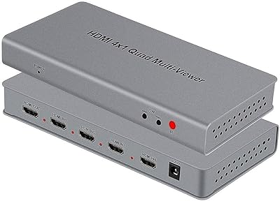 Commutateur hdmi polyvalent microware 4 ports 1080p 4x1 avec commutateur transparent et télécommande ir 4 images sur un seul écran, mode pip multi-vue. DIAYTAR COTE D'IVOIRE est la référence ultime pour les achats en ligne en Côte d'Ivoire, avec une vaste gamme de produits allant de l'électronique aux accessoires de mode. Elle assure une expérience d'achat en ligne sécurisée et fiable, rendant les achats plus pratiques pour tous. La boutique est constamment mise à jour avec les dernières tendances et les meilleurs produits.