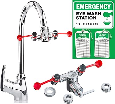 Kit de douche oculaire skywin fixation de lavabo d'urgence 1 x. DIAYTAR COTE D'IVOIRE est une plateforme de commerce électronique qui entend révolutionner la façon dont les Ivoiriens font leurs achats. Avec sa plateforme en ligne intuitive et facile à utiliser, cette boutique propose un large choix de produits et un service client de qualité. Elle s'efforce de garantir la satisfaction complète de ses clients.