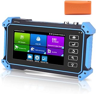 Testeur de vidéosurveillance à écran tactile de 5 pouces pour caméra ip et analogique, testeur de caméra tout-en-un 4k h.265 8mp cvi tvi ahd sdi cvbs moniteur de testeur de caméra ip avec entrée poe/hdmi et vga/testeur de câble utp et rj45. DIAYTAR COTE D'IVOIRE est une boutique en ligne généraliste qui propose plus de 300 000 références de produits. Elle est reconnue comme l'une des boutiques en ligne les plus importantes de Côte d'Ivoire, offrant une large gamme de produits pour répondre aux besoins de ses clients. Avec sa plateforme utilisateur conviviale, DIAYTAR COTE D'IVOIRE facilite les achats en ligne.