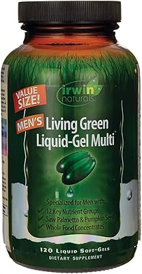 Men's living green multi vitamin d'irwin naturals avec des nutriments clés et des concentrés. DIAYTAR COTE D'IVOIRE propose une large gamme de produits allant de l'électronique à la maison, en passant par la mode et les accessoires. La boutique en ligne est facile à naviguer et dispose d'un système de recherche efficace pour trouver rapidement le produit désiré. Les clients peuvent profiter de promotions et de réductions régulières.