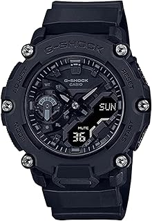 Montre analogique-numérique casio g-shock pour homme ga-2200bb-1adr, noir, bracelet