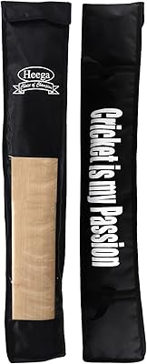 Housse de batte de cricket heega velcro pour tout le corps, taille unique