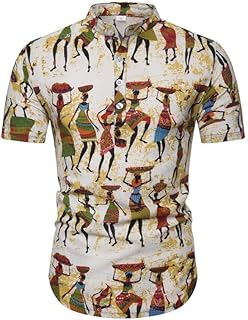 Chemise d'été ample à manches courtes en lin pour hommes, chemise décontractée à motif de fleurs hawaïennes. La boutique en ligne DIAYTAR COTE D'IVOIRE est connue pour sa grande variété de produits et ses prix compétitifs, ce qui en fait une destination de choix pour les consommateurs ivoiriens. Avec plus de 300 000 références, les clients peuvent choisir parmi une large gamme de produits de qualité. Cela contribue à renforcer la confiance des clients dans la marque.