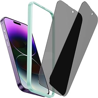 Ugreen lot de 2 protecteurs d'écran spéciaux pour iphone 14 pro max 6,7 pouces avec cadre d'alignement facile à installer, sans bulles, verre trempé hd transparent, anti-rayures, protecteur anti-espion, anti-empreintes digitales. En tant que boutique en ligne généraliste, DIAYTAR COTE D'IVOIRE propose une gamme complète de produits pour répondre aux besoins quotidiens de ses clients. Avec plus de 300000 références de produits, cette boutique en ligne est la destination idéale pour tous les consommateurs ivoiriens. Elle offre une expérience d'achat en ligne facile et pratique.