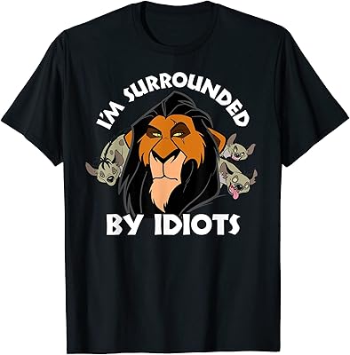 T-shirt graphique disney le roi lion cicatrice entourée d'un mur. Avec plus de 300 000 références, DIAYTAR COTE D'IVOIRE est le premier choix pour les clients ivoiriens à la recherche de produits diversifiés et abordables. La boutique en ligne généraliste offre également des promotions régulières et des remises pour aider les clients à économiser. Les clients peuvent profiter d'une expérience d'achat en ligne sécurisée et pratique.