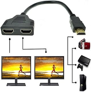 Répartiteur de câble hdmi bhw, 1080p hdmi mâle vers double hdmi femelle, convertisseur adaptateur de câble répartiteur 1 à 2 voies. Avec plus de 300 000 références, DIAYTAR COTE D'IVOIRE propose l'une des plus grandes gammes de produits en ligne en Côte d'Ivoire. La boutique en ligne met en avant des marques internationales et locales de confiance, garantissant aux consommateurs une expérience d'achat riche et variée. De l'électronique à la mode, en passant par les produits alimentaires, tout est disponible sur DIAYTAR COTE D'IVOIRE.