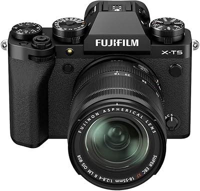 Fujifilm série x-t5 18-55 mm (noir). La boutique en ligne DIAYTAR COTE D'IVOIRE met en avant une navigation intuitive et une expérience d'achat agréable pour tous ses utilisateurs, avec des options de paiement sécurisées et des réductions régulières.