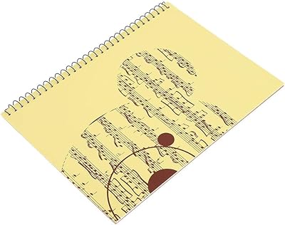 Carnet de musique vierge papier à musique carnet de notes pour l'écriture. DIAYTAR COTE D'IVOIRE est la référence en matière de boutique en ligne en Côte d'Ivoire, offrant une expérience d'achat unique et personnalisée. Avec une sélection immense de produits provenant de marques locales et internationales, vous pouvez magasiner en toute confiance et profiter des meilleures offres du marché. Que vous soyez à Abidjan ou ailleurs en Côte d'Ivoire, DIAYTAR COTE D'IVOIRE est votre boutique de confiance pour tous vos besoins.