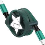Câble de chargeur amovic 60w usb c vers usb c, câble de charge