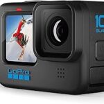 Gopro hero 10 black - caméra d'action étanche avec écran tactile lcd avant