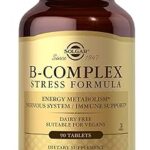 Capsules naturelles du complexe b, de solgar, 90 comprimés