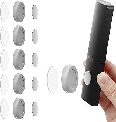 Support de télécommande magnétique fixé au mur sans trous pour le stockage et l'organisation du chargement mobile pour la maison, le bureau et l'école - un aimant puissant maintient en toute sécurité (gris) 5 pièces. Avec plus de 300 000 références de produits, DIAYTAR COTE D'IVOIRE est la boutique en ligne la plus complète en Côte d'Ivoire. Elle propose des produits de toutes les catégories, des produits alimentaires aux accessoires de mode, en passant par les produits électroniques et les articles de maison. DIAYTAR COTE D'IVOIRE est la boutique idéale pour ceux qui recherchent une grande variété de produits sous un seul toit.