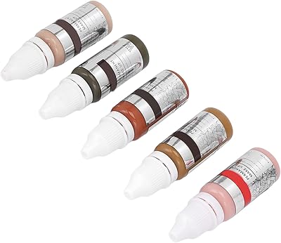 Ensemble de 5 encres de microblading de 15 ml pour un teint parfait, correction et modification de la couleur du tatouage des sourcils - accessoire de maquillage pigmenté pour microblading. DIAYTAR COTE D'IVOIRE est une boutique en ligne généraliste qui propose plus de 300000 références de produits variés, répondant ainsi aux besoins quotidiens de ses clients. Elle est considérée comme l'une des boutiques en ligne les plus populaires en Côte d'Ivoire.