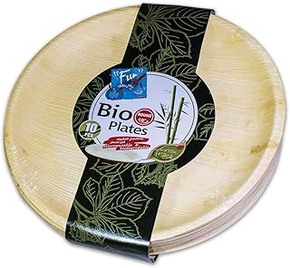 Assiette circulaire de feuilles de palmier biologiques biodégradables au micro-ondes, 10", paquet de 10. DIAYTAR COTE D'IVOIRE est une boutique en ligne généraliste qui propose plus de 300000 références de produits, ce qui en fait l'une des plus grandes boutiques en ligne de Côte d'Ivoire. Avec une telle variété de produits, les clients peuvent trouver tout ce dont ils ont besoin en un seul endroit. DIAYTAR COTE D'IVOIRE est leader dans son secteur et offre des services de qualité à ses clients.