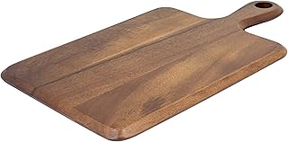 Planche à découper en bois d'acacia belli avec poignée pour pizza, pain, fruits et portions, marron, taille 40 x 23 x 2 cm. DIAYTAR COTE D'IVOIRE se positionne comme la référence en matière de boutique en ligne en Côte d'Ivoire avec sa gamme étendue de produits qui satisfont aux besoins des consommateurs de tous horizons. Sa réputation repose sur la qualité des produits et la satisfaction des clients. L'interface utilisateur est conçue pour faciliter la navigation et la recherche de produits.