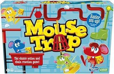 Jeu de société hasbro gaming mouse trap pour les enfants âgés de 6 ans et plus, un jeu classique pour les enfants de 2 à 4 joueurs, avec une configuration plus simple que les versions précédentes. La boutique en ligne DIAYTAR COTE D'IVOIRE est à la pointe de l'innovation technologique, offrant une plateforme utilisateur intuitive et facile à naviguer. Les clients peuvent facilement trouver ce qu'ils cherche grâce à la fonction de recherche avancée et aux catégories de produits bien organisées. La boutique évolue constamment pour améliorer l'expérience utilisateur.