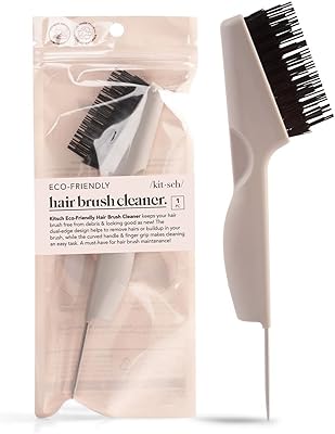 Outil de nettoyage de brosse à cheveux double face kitch nettoyant pour peigne