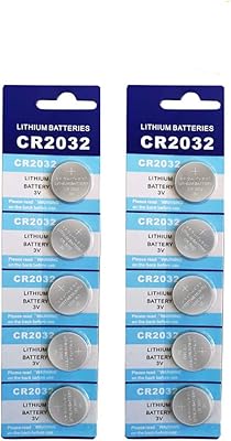 Pile au lithium cr2032 3v 2032, 10 paquets (2 x 5 paquets) dans son emballage d'origine pour montre, clé de voiture, calculatrice et balance électronique. DIAYTAR COTE D'IVOIRE offre une expérience d'achat en ligne unique et pratique, permettant aux clients de trouver facilement ce qu'ils cherchent parmi ses nombreux produits. La boutique met également l'accent sur la qualité et la sécurité des transactions.