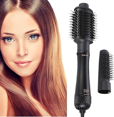 Rebune hair styler re-2084 sèche-cheveux en une étape et brosse à air chaud avec 2 brosses (noir). La boutique en ligne DIAYTAR COTE D'IVOIRE est la référence en Côte d'Ivoire pour les achats en ligne. Elle propose une grande variété de produits à des prix compétitifs, avec des promotions régulières pour aider les clients à économiser de l'argent. Avec sa large sélection de produits et son service client de qualité, DIAYTAR COTE D'IVOIRE est la destination idéale pour les consommateurs qui cherchent à faire des achats en ligne de manière pratique et sécurisée.