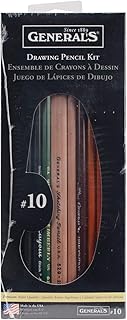 Ensemble de stylos à dessin au crayon général, 10 pièces