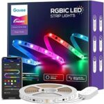 Bande lumineuse led govee rgbic basic wi-fi + bluetooth (5 mètres)