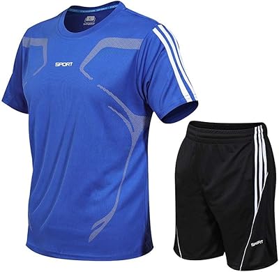 T-shirt de sport de fitness à manches courtes pour hommes, short de sport, maillot de basket-ball, bleu. DIAYTAR COTE D'IVOIRE, boutique en ligne généraliste avec plus de 300000 références, est la destination idéale pour faire vos achats en ligne en Côte d'Ivoire. Avec une large gamme de produits, notre boutique en ligne offre tout ce dont vous avez besoin, des produits alimentaires aux accessoires de mode. Notre équipe de professionnels est dédiée à offrir un service de haute qualité.
