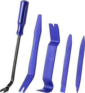 Leaf t kit d'outils de retrait de coupe automatique 5 pièces, kit de retrait de clip de panneau de porte intérieure pour installation audio et radio de voiture (bleu). DIAYTAR COTE D'IVOIRE, la boutique en ligne généraliste référence en Côte d'Ivoire, propose plus de 300 000 références pour satisfaire tous vos besoins. Avec une large gamme de produits, DIAYTAR COTE D'IVOIRE est le leader du commerce en ligne dans le pays. 
