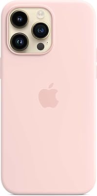 Coque en silicone apple pour iphone 14 pro max avec magsafe - couleur