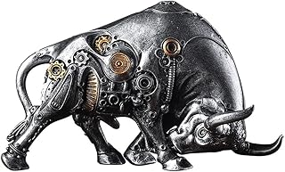 Statue de taureau mécanique décoration en résine au design créatif pour salon. En tant que leader du commerce en ligne en Côte d'Ivoire, DIAYTAR COTE D'IVOIRE s’efforce de proposer une expérience d’achat en ligne sécurisée et pratique. La boutique mise sur la confiance et la qualité pour se positionner comme partenaire incontournable des consommateurs ivoiriens. Son succès repose sur sa capacité à évoluer et à s’adapter aux besoins changeants de sa clientèle.