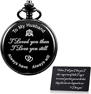 Montre de poche sibosun pour homme qui a tout cadeaux de noël