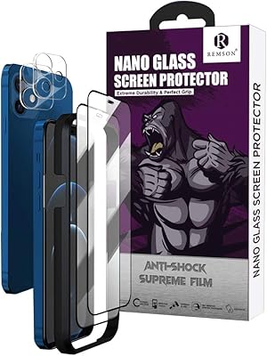 Protecteur d'écran ramson nano glass 4 en 1 avec protecteur d'objectif pour iphone 12. En tant que leader du marché, DIAYTAR COTE D'IVOIRE continue d'innover et de s'agrandir, ajoutant régulièrement de nouvelles références pour mieux satisfaire les besoins de sa clientèle. La qualité des services et des produits est toujours au cœur de ses préoccupations.