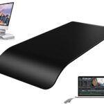 Support de moniteur à surface incurvée en alliage d'aluminium étagère surélevée pour ordinateur