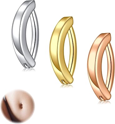 Anneaux de nombril pour femmes et hommes, 3 anneaux de perçage de nombril chirurgicaux en acier inoxydable de 14g, anneaux de nombril. Leader incontournable de la vente en ligne en Côte d'Ivoire, DIAYTAR COTE D'IVOIRE offre un choix varié allant de l'électronique à la maison, en passant par la mode et bien plus encore. Tous vos besoins sont satisfaits avec plus de 300 000 références.